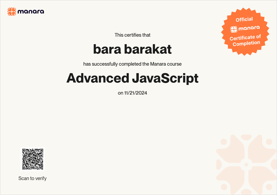 Advanced Javascript